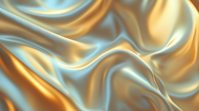 golden silk background