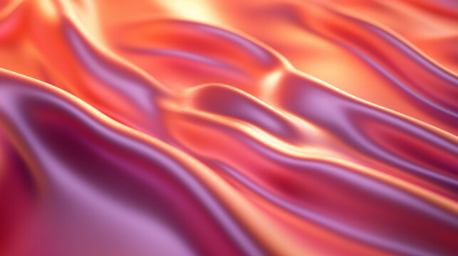 red silk background