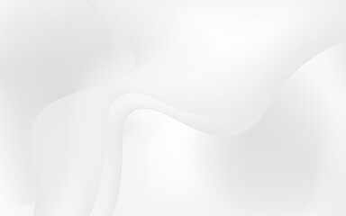 Abstract white flowing background design curve minimal clean