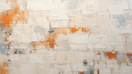 Modern abstract wall art with textured brushstrokes and serene palette