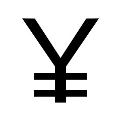 Obraz premium World currency Yen. Vector image