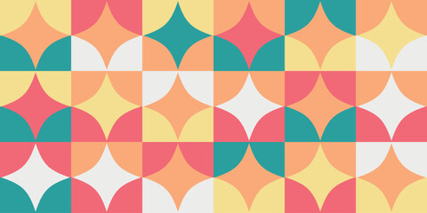Geometric pattern. Suitable for clothing, wallpaper, cover, label.