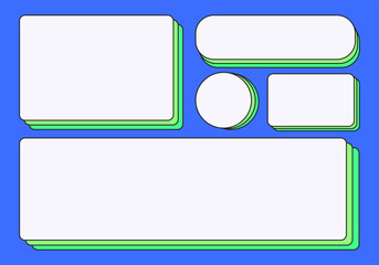 Collection Text Box Modern Graphic Designer