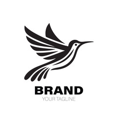 Hummingbird Logo. Hummingbird Logo Design. Hummingbird Logo Brand. Hummingbird Logo