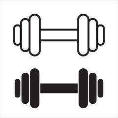 Dumble icon and silhouette