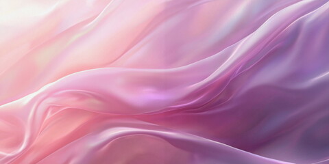 Obraz premium Abstract pink background. Soft pleats, satin fabric texture