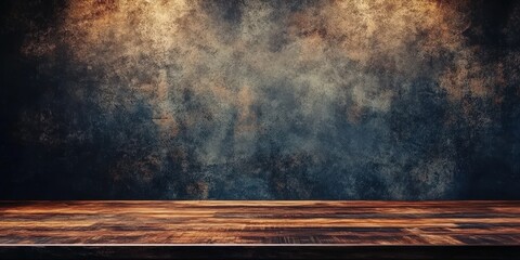 A minimalist approach with an empty wall and floor enhances product visibility.