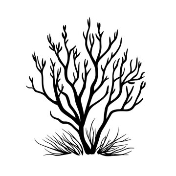recommend clip art: Elegant Tree Line Art Illustration PNG | Minimalist Nature Sketch