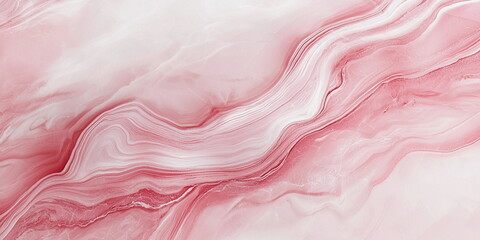 Abstract pink background. Marble veins in natural stone