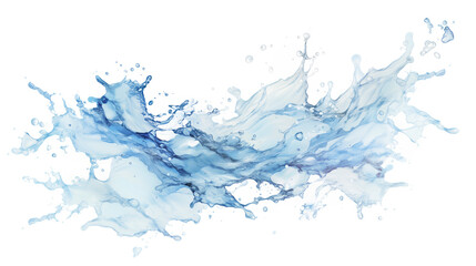 Obraz premium Dynamic water splash art abstract digital artwork bright creative view