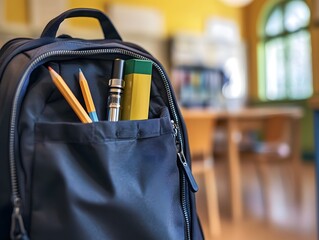 Teen's classroom adventure uncovering a hidden disposable vape in backpack