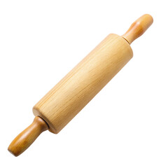 rolling pin isolated on white background