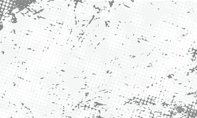 Distressed black texture. Dark grainy texture on white background. Dust overlay textured. Grain noise particles. Rusted white effect. Grunge