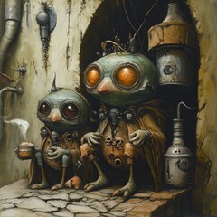 Blog art library kitchen illusion party portrait images