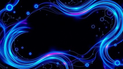 abstract blue background