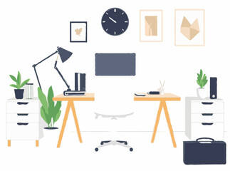 Minimalist Home Office Desk Setup Minimalistic