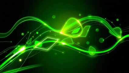 abstract green background