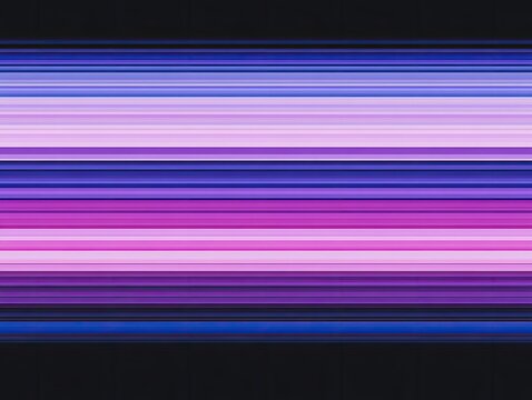 Harmonious Horizontal Bands, A Gradient of Serene Purple Tones Abstract