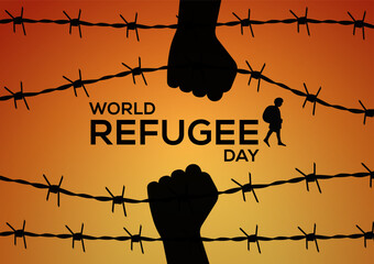 world refugee day poster