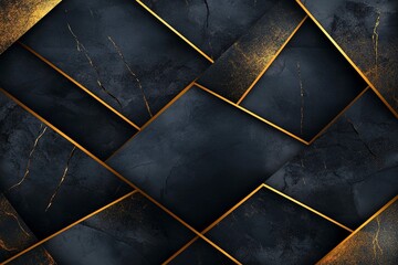 Black marble texture with golden lines, abstract background for design cover and wallpaper. High resolution. Black marble pattern, dark color background, dark gray and black marble,