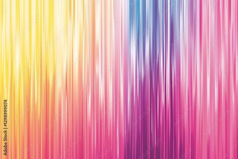 Poster colorful vertical gradient background with colorful vertical lines, rainbow-colored vertical line pa