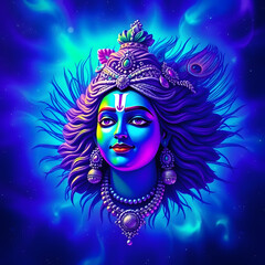 Lord Krishna, the eighth avatar of Vishnu, is the divine protector, guide, and symbol of love, wisdom, and dharma. He played a key role in the Mahabharata and revealed the Bhagavad Gita’s teachings.