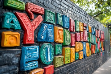 Background of International Mother Language Day. Generative Ai