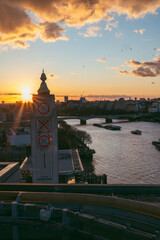 London Sunset from Sea Containers Building, Blackfriars near Southbank