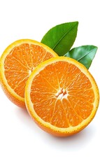 a close up of an orange