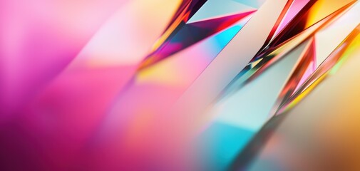 Pixelated noise fractals merging into a chaotic neon spectrum, surreal glitch abstraction with distorted geometric patterns