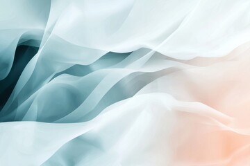 Obraz premium Ethereal abstract vision of translucent light and softly blended hues, forming a spiritual tapestry of calm, meditative energy