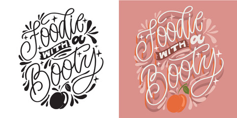 Trendy hand drawn doodle lettering quote. Lettering for t-shirt design, mug print, bag print, clothes fashion. 100% hand drawn vector image. © jane55