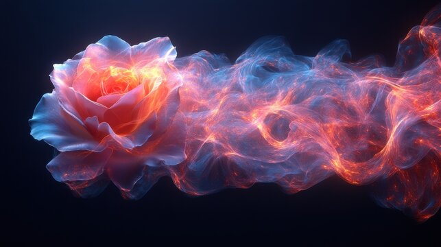 Background Magic Roses