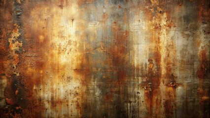 Obraz premium Awe-Inspiring Texture of Rusted Metal Surface Showing the Effects of Time and Corrosion