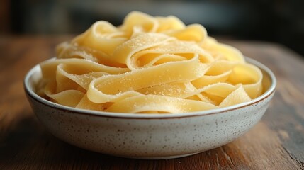 noodles in white bowl isolated,studio background