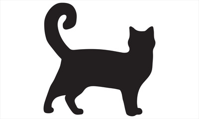 black cat silhouette