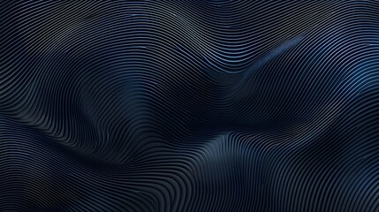 Luxurious Dark Blue Geometric Lines with Metallic Depth and Sophistication