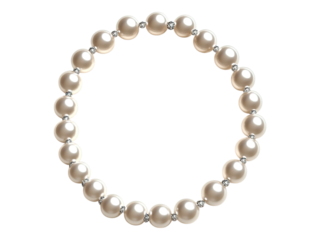 elegant pearl necklace