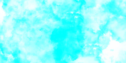 Fiery Sky-Blue Abstract Background with Black Accents Perfect for Posters Banners and Decorative Wallpapers. Turquoise spotted background as painted by paints. Vector background.