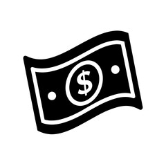 dollar sign icon button