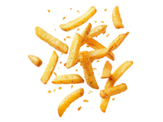 falling potato fries