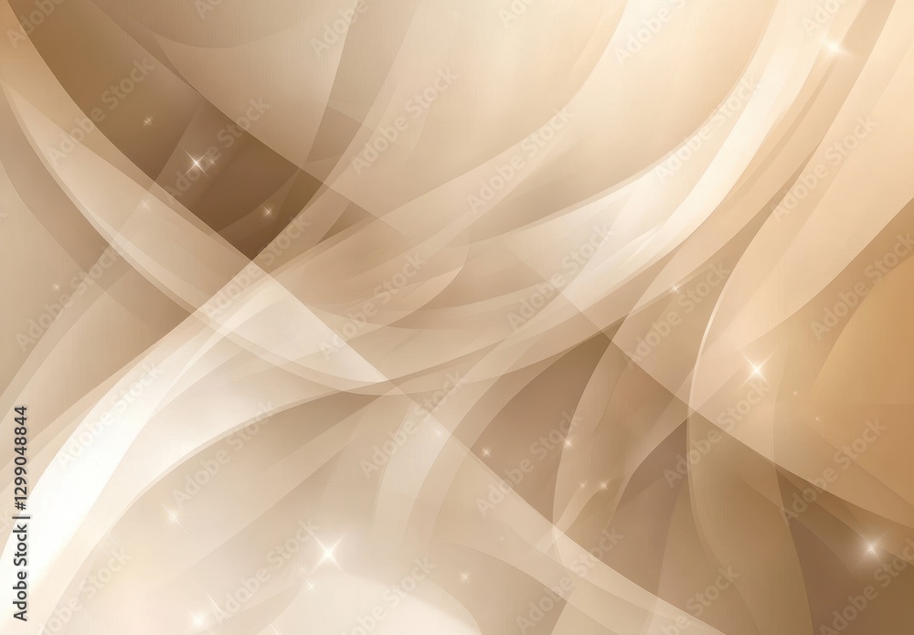 Poster soft and elegant abstract background with delicate light reflections and warm tones ideal for creati