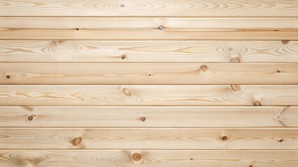 Fototapeta premium Light Brown Wooden Planks Horizontal Background Texture for Design and Decoration Projects