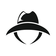cowboy hat vector illustration