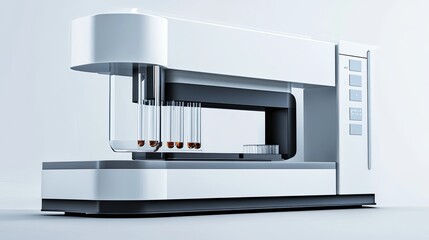 Automated laboratory analyzer conducting biochemical analysis and experiments