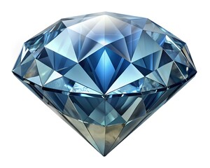 Fototapeta premium diamond on white