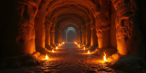Corridor in the dungeon