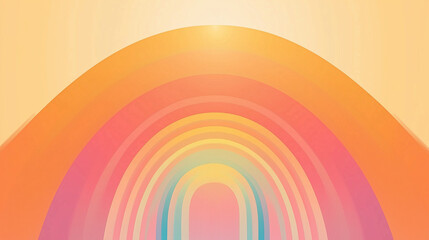 70s color gradient poster background, retro wall decoration, groovy, trippy, geometric shape, vintage hippie wall art for interior, decorative, banner, cover, card