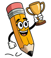 Cartoon pencil Clipart