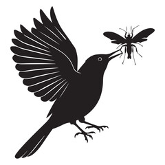 Vector birds silhouettes Sparrows Silhouette Pigeons Flying Silhouettes 1 brid silhouette